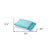 Blue Woven Cotton Solid Color Throw Blanket - 606114788492