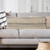 Homeroots Home Decor 14 X 36 Inches Gray and Ivory 100% Cotton Chevron Zippered Pillow