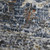 2' X 3' Ivory Blue And Gray Oriental Area Rug