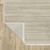 8' Ivory Beige Taupe And Tan Geometric Power Loom Runner Rug With Fringe