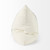 Homeroots Home Decor Off White Pillow Cover With Ash Gray Stripes, Off White and Gray, 22 x 22 Inch