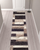 12' Black Brown And Beige Patchwork Runner Rug