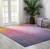 Homeroots Home Decor 9' x 12' Fuchsia Abstract Power Loom Area Rug