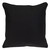 Homeroots Home Decor 20 X 20 Inches Black Geometric Cotton Zippered Pillow