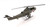 5" Green Metal Hand Painted Model Airplane Tabletop Sculpture