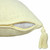 Homeroots Home Decor 20 X 20 Inches Light Yellow 100% Cotton Zippered Pillow