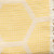 60" X 50" Yellow Woven Cotton Geometric Throw Blanket with Fringe