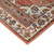 Homeroots Home Decor 5' x 7' Orange Floral Power Loom Area Rug