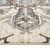 Homeroots Home Decor 9' x 12' Blue and Ivory Medallion Power Loom Area Rug