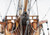 Homeroots Home Decor 29" Wood Brown HMS Victory Bow Section Hand Painted Decorative Boat