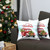 Homeroots Home Decor Set of 2 Merry Christmas Vintage Red Car Throw Pillows, 18x18 Inches, Set of 2