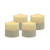 Set of Four Ivory Flameless Tealight Candle