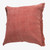 Homeroots Home Decor 20 X 20 Inches Dusty Rose Pink and Muted Clay 100% Cotton Zippered Pillow