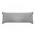 14" X 36" Light Gray 100% Cotton Zippered Pillow - 606114697176