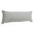 Homeroots Home Decor 14 X 36 Inches Light Gray 100% Cotton Zippered Pillow