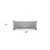 Homeroots Home Decor 14 X 36 Inches Light Gray 100% Cotton Zippered Pillow