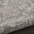 5' Gray Round Damask Power Loom Area Rug