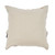 Homeroots Home Decor 18 Inch Blue and Beige Patchwork Cotton Zippered Pillow with Tassels
