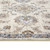 Homeroots Home Decor 5' x 7' Gray and Ivory Floral Power Loom Area Rug