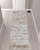 12' Ivory Gray And Tan Abstract Distressed Runner Rug