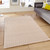 8' x 10' White and Natural Geometric Flatweave Handmade Area Rug - 606114812227
