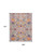 Homeroots Home Decor 9' x 12' with Gray Floral Power Loom Area Rug