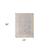 2' X 3' Gray Yellow And Lavender Floral Distressed Area Rug
