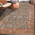 Homeroots Home Decor 7' x 9' Teal Southwestern Power Loom Area Rug With Fringe