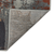 8' Ivory Gray and Rust Abstract Power Loom Round Rug