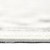 Homeroots Home Decor 6' x 9' Light Gray Floral Power Loom Area Rug With Fringe