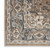 12' Gray and Ivory Medallion Power Loom Runner Rug Polypropylene, Polyester