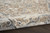 12' Gray and Ivory Medallion Power Loom Runner Rug Polypropylene, Polyester