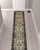 Homeroots Home Decor 2' x 10' Oriental Power Loom Stain Resistant Runner Rug, Stone and Red