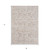 4' X 6' Beige Botanical Area Rug