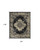 Homeroots Home Decor 8' X 10' Cream Damask Power Loom Area Rug