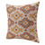 Homeroots Home Decor 20 X 20 Inches Yellow and Rust 100% Cotton Geometric Zippered Pillow