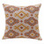 Homeroots Home Decor 20 X 20 Inches Yellow and Rust 100% Cotton Geometric Zippered Pillow