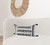 White And Gray Fringed Lumbar Pillow Cover - 808230024779
