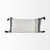 White And Gray Fringed Lumbar Pillow Cover - 808230024779