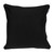 20" Black and White Geometric Cotton Throw Pillow