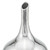 13" Silver Bud Aluminum Table Vase