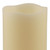 8" Ivory Flameless Pillar Candle Wax Decor