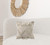Homeroots Home Decor 20 X 20 Inches Ivory 100% Cotton Geometric Zippered Pillow