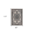 8' X 10' Ivory Taupe And Gray Medallion Area Rug