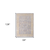 8' X 10' Gray Yellow And Lavender Floral Area Rug