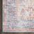Homeroots Home Decor 8' x 10' Blue Floral Power Loom Distressed Area Rug