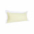 Homeroots Home Decor 14 X 36 Inches Light Yellow and White 100% Cotton Geometric Zippered Pillow