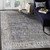 Homeroots Home Decor 8' x 10' Gray and Brown Oriental Power Loom Area Rug