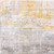Homeroots Home Decor 6 X 8 Feet Gray and Yellow Abstract Non Skid Area Rug, 60 X 84 Inches
