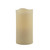 6" Ivory Flameless Pillar Candle Wax Decor
